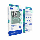 Blu Element - Coque Chromatic Cloud avec MagSafe pour iPhone 16e/15/14/13 - Vert clair-Boutons hyper réactifs