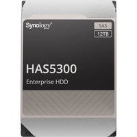 Synology - Disque dur d'entreprise interne SATA III 3,5" - 12 To-Capacité de stockage : disque dur SAS III 3,5" 12 To (7 200 tr/min)