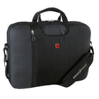 Swiss Gear – Mallette pour ordinateur portatif de 17 po, noir-Compartiment rembourré pour ordinateur portatif