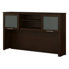 Bush Furniture – Étagère Somerset de 60 po de large, cerisier moka-Ajoutez un espace de rangement et de l’espace de bureau en agrandissant votre bureau avec l’étagère Somerset de 60 po de Bush Furniture. Idéal pour les espaces restreints, l’étagère Somerset offre amplement d’espace de travail additionnel. D’attrayantes portes en verre givré gardent vos projets hors de la vue, tandis que les compartiments ouverts organisent et rangent convenablement vos livres ou cartables. Couvert par la garantie de 6 ans d