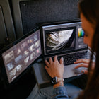 Mobile Pixels - Écran Trio de 12,5 po - Noir-Mode Soins des yeux