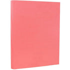 JAM Paper Papier cartonné bristol, fini vélin, 8 1/2 x 11 po, cerise, paquet de 100-Dimensions : 8 1/2 x 11 po