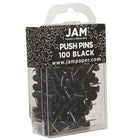 JAM Paper – Punaises, noir, 2 paquets de 100, total de 200 (222419046a)-3