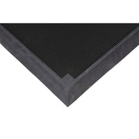 Zenith Safety - Tapis pour l’assainissement des chaussures, 2 2/3 x 3 1/4 pi, noir (SDL873)-Largeur : 2 2/3 pi
