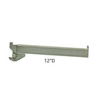 Azar Displays – Support frontal, 2/paquet (300960)-Nickel satiné