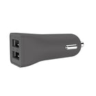 Chargeur allume-cigare USB Dual Tech de base - Charbon-Protection contre la surcharge