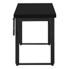 Monarch Specialties - 7682 Bureau 48 po L - Hauteur Adjustable Noir/Metal Noir-8