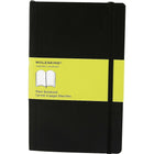 Moleskine - Cahier de notes à couverture rigide classique, format grand, ordinaire, noir, 5 po x 8 1/4 po-Couverture noire rigide