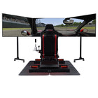 Course de niveau supérieur Stand indépendant à trois moniteurs-4