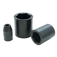 Gray Tools – Douilles à prise 1 3/16 po x 1/2 po, 6 pans, longueur standard, résistant aux chocs-Taille : 1 3/16 po