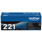 Cartouche de toner Brother TN221BK, noir, haut rendement-Le toner noir produit des documents nets et professionnels