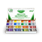 Crayola - Ensemble de 256 marqueurs lavables à trait large et gros crayons de cire - Format de classe-Couleurs classiques: bleu, vert, rouge, jaune, orange, violet, brun et noir