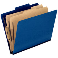 Pendaflex Classeur avec 2 Séparateurs-Légal-Bleu-Paquet de 2-Chemise en carton pressé de type III de 25 points