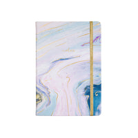 Eccolo Style journal - 6" x 8" - Ciel tourbillonnant-Faux cuir multicolore