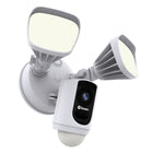 Swann - Camera de securite Floodlight Wi-Fi intelligent 1080p avec compatibilite Amazon Alexa et Google Assistant - Blanc-Protegez ceux que vous aimez avec une sirene qui peut être declenchee automatiquement en cas d'activite ou manuellement via l'application