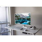 AnthroDesk - Bureau assis/debout electrique - Base Gris avec une surface de travail WM 60" x 30"-Couleur Du Cadre: Gris