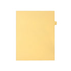 Mark Maker – Onglets séparateurs juridiques beiges, 1/26 onglets, format lettre, sans trous, lettre F, 25/paquet-Onglets séparateurs beiges, 1/26 onglets