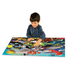 The Learning Journey - Puzzle Doubles Brille dans le noir - Vie marine-3 pieds x 2 pieds