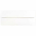 JAM Paper #10 Enveloppes d'aluminium doublées - 4,125" x 9,5" - Blanc avec feuille d'argent - Paquet de 50-Taille : #10 (4,13 x 9,5 pouces)