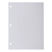 North American Paper Inc. - Papier de recharge - uni - 8 po x 11 po - 960 feuilles-Taille de la réglure : unie