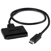 StarTech.com - Câble adaptateur USB 3.1 (10 Gb/s) pour les disques durs SATA de 2,5 po, USB-C-Disque dur externe à accès facile et rapide par le port USB-C de votre ordinateur portatif