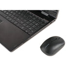 Kensington - Souris compacte Pro Fit Bluetooth - noire-Le design ambidextre et confortable avec ses trois boutons et une molette, offre tant aux droitiers qu’aux gauchers la liberté de tirer parti au maximum de leur souris, avec ses formes spécifiquement étudiées pour une utilisation prolongée sans douleur