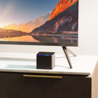 Amazon - Appareil de diffusion Fire TV Cube - Noir-Services Internet pris en charge : Wi-Fi 6E tri-bande. Prend également en charge les réseaux wifi 802.11a/b/g/n/ac/ax + port Ethernet, Bluetooth 5.0 + LE