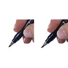 Tombow - Stylo pinceau Fudenosuke pour calligraphie, pointe dure et pointe souple, paq./2-Créez des traits moyens, fins et très fins en variant la pression