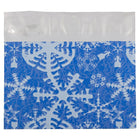 JAM Paper Enveloppe ouverte au bout avec revêtement intérieur et rabat droit, 5 x 6 po, bleu/blanc neige, 100/pqt-Matériel : aluminium