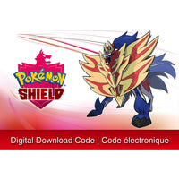 Pokemon Shield pour Nintendo Switch [Code Electronique]-Le contenu téléchargeable n'est ni remboursable ni restituable.