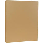 JAM Paper - Papier cartonné mat, 8,5 x 11 po, 80lb, havane brun clair, 50/paquet (16729211)-Quantité : paquet de 50