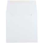 JAM Paper Enveloppes carrées standard avec fermeture gommée, 5 1/2 x 5 1/2 po, blanc, 100/pqt-Taille : 5 1/2 x 5 1/2 po