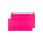 Blake - Enveloppes d'invitation rose brillante de couleur creative - 4 1/2 po l x 9 po L - Rose choquant - Paquet de 25-Rose Choquant