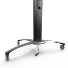 Kanto – Support mobile MKX70 pour téléviseurs avec écran entre 37 po et 70 po-Hauteur réglable à une distance de jusqu'à 67 po du sol (centre du téléviseur)