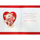 Rosedale Gold - Cartes de souhaits/Enveloppes - Joyeuse St-Valentin Petit-fils enfant - 5-1/2 po x 8 po - paquet de 6-Avec fini scintillant et métallique