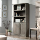 Sauder Miscellaneous Storage Bibliothèque avec portes - 5 tablettes - 69.76" H - Finition Mystic Oak (426418)-69.76"H x 35.28"W x 13.23"D
