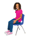 Bouncyband Coussin sensoriel Little Wiggle Seat, Bleu-Efficace sur les chaises, les bancs ou directement sur les planchers