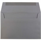 JAM Paper Enveloppes A9 nuances foncées, gris foncé, 250/paquet-Intérieur vierge où écrire un mot personnalisé