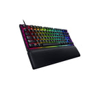 Razer - Huntsman V2 Clavier de jeu optique sans touches - Clicky Optical Switch - Noir - US-Les commutateurs mecaniques optiques TKL vous offrent l'avantage d'une vitesse incroyable, d'un mouvement fluide et d'une superbe precision.