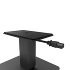 Kanto SP6HD Stand de haut-parleur universel de 6 po pour bureau avec gestion des câbles - Noir-Deux tailles de plaque supérieure incluses: 4,3 po x 7,1 po (11 cm x 18 cm) et 7 po x 7 po (17.8 cm x 17.8 cm)