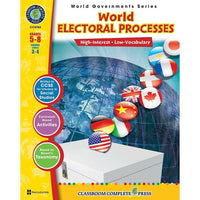 Livre numérique : World Electoral Processes (PDF, téléchargement pour 1 utilisateur), ISBN 978-1-55319-353-1, 5e à 8e année-Vous recevrez deux courriels : un confirmant toute la commande et l'autre avec un bouton Download Software (Télécharger le logiciel). Vous pouvez télécharger immédiatement ou revoir votre courriel pour télécharger plus tard.