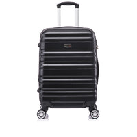 TOSCANO MAGNIFICA Grand bagage rigide de 30 po - Noir de jais-Conçu en Italy