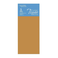 MillBrook Papier de soie métallique, Bronze, 5 feuilles par paquet, caisse de 12 (93042)-Papier de soie