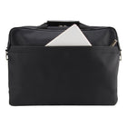Vangoddy sac à bandoulière pour ordinateur portable 15,6 po, noir-2 styles de portage (porté main et bandoulière bandoulière)