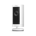 Ring - Stick Up Cam Pro Caméra de sécurité intérieure/extérieure à batterie avec vision nocturne couleur - Blanc-La conception sans fil offre la flexibilité de positionner la caméra sur une surface plane ou de la monter solidement sur un mur pour une solution de sécurité robuste et permanente