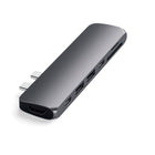 Satechi Hub USB-C Pro avec HDMI 4K - Gris sidéral-1 x HDMI port - up to 4K 60Hz