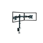 Rocelco – Soulève-moniteur réglable de luxe DADRDM2 pour bureau assis/debout avec support pour double moniteur, noir-5 réglages de hauteur de 6,5 po à 16,3 po