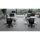 CB Office Vista Mesh Office Chair - Black-Dimensions: 24,02 po (L) x 23,62 po (P) x 39,76 à 44,49 po (H)