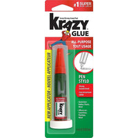 Krazy Glue® – Stylo de précision Instant Krazy Glue, 4 mL-Pour coller de façon instantanée