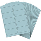 JAM Paper - Étiquette d'adresse laser/jet d'encre - 2 po x 4 po - Bleu bébé - Paquet de 120-Taille : Moyenne (4 x 2 pouces), Les étiquettes imprimables sont faciles à créer et à personnaliser